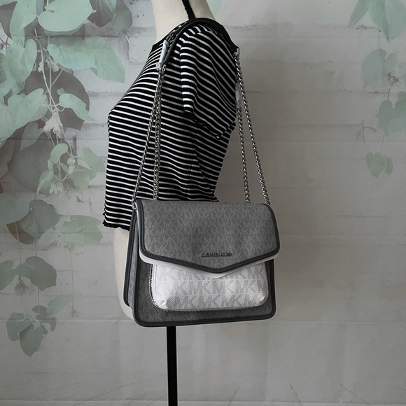 Michael Kors Regina Medium Flap Shoulder Bag Set - Picture 11 of 14